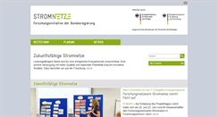Desktop Screenshot of forschung-stromnetze.info