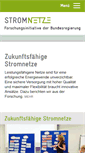 Mobile Screenshot of forschung-stromnetze.info